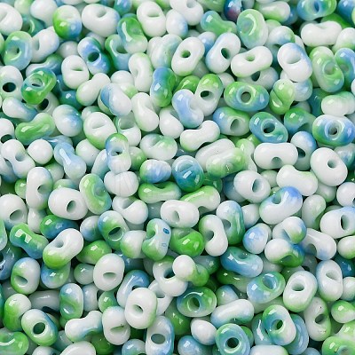 Baking Paint Glass Seed Beads SEED-C003-01B-1