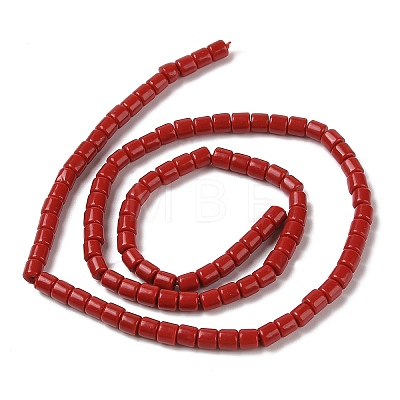 Dyed Synthetic Coral Beads Strands CORA-P010-01-1