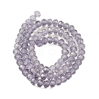 Transparent Baking Paint Glass Beads X1-DGLA-A034-T6mm-D07-1