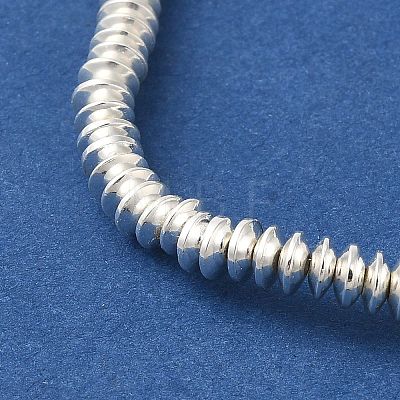 Electroplated Synthetic Non-magnetic Hematite Beads Strands G-I364-F01-S-1