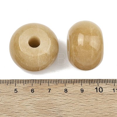 Natural Topaz Jade Large Hole Beads GG-CBA02C4-08C-1