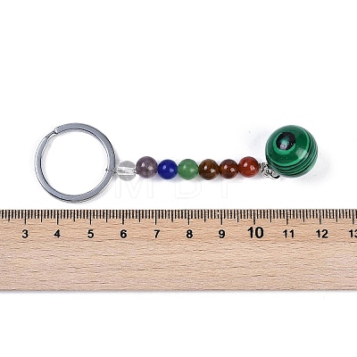 Gemstone Keychain G-H076-01P-15-1