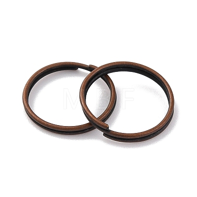 Brass Open Jump Rings KK-G514-01M-R-1