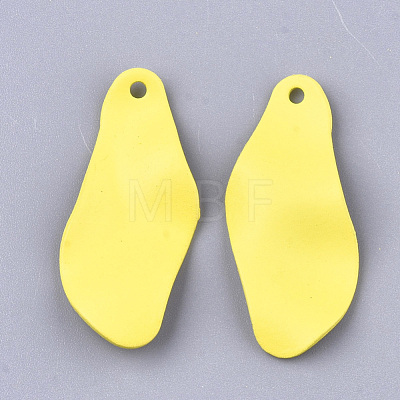 Spray Painted Iron Pendants X-IFIN-S704-23A-1