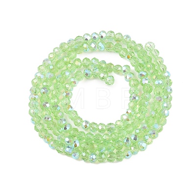 Electroplate Glass Beads Strands EGLA-A044-T2mm-L09-1