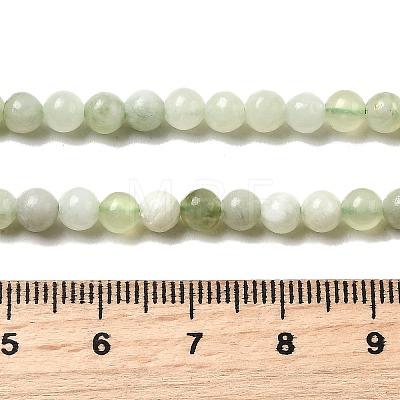 Natural New Jade Beads Strands G-K340-A01-4mm-1