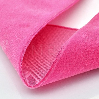 Polyester Velvet Ribbon for Gift Packing and Festival Decoration SRIB-M001-26mm-175-1