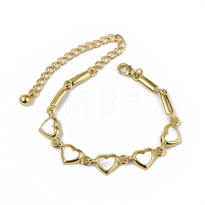 Electroplate Alloy Link Bracelets BJEW-T012-002-1