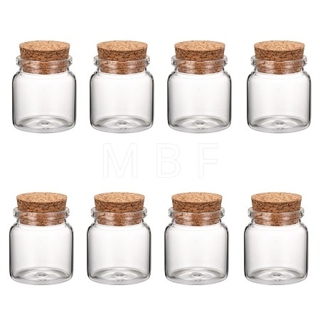 Glass Jar Glass Bottles Bead Containers AJEW-S074-03A-1