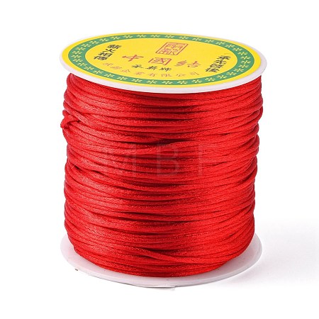 Nylon Satin Rattail Cords NWIR-R025-1.0mm-700-1