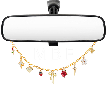 Aluminum Pendant Decorations HJEW-BM00066-1