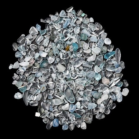 Natural Aquamarine Chip Beads X-G-M364-01A-1