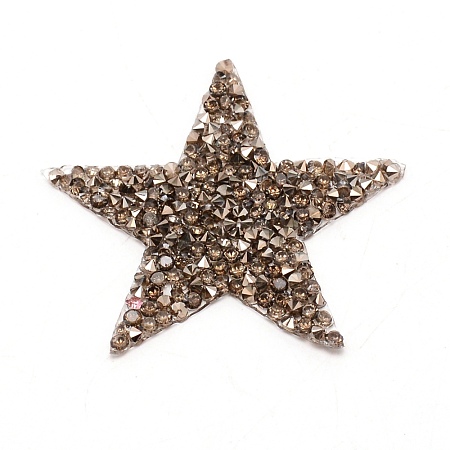 Star Glitter Hotfix Rhinestone DIY-WH0301-92B-04-1
