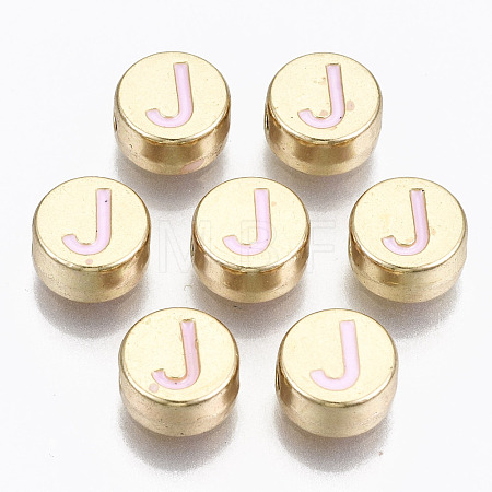 Alloy Enamel Beads ENAM-S122-029J-RS-1