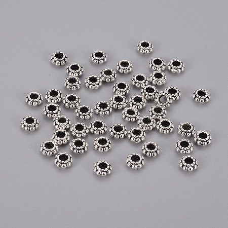 Tibetan Style Alloy Spacer Beads X-LF1565Y-1