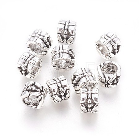 Tibetan Style Alloy Beads LF0257Y-1