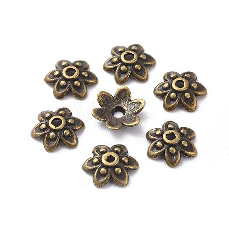 Tibetan Antique Bronze Metal Caps LS-MLF0626Y-1