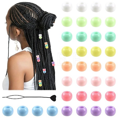208Pcs Acrylic European Beads OHAR-FS0001-02A-1