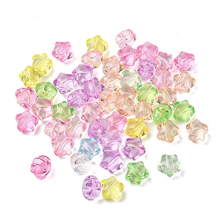 Transparent Acrylic Beads TACR-C002-01B-1