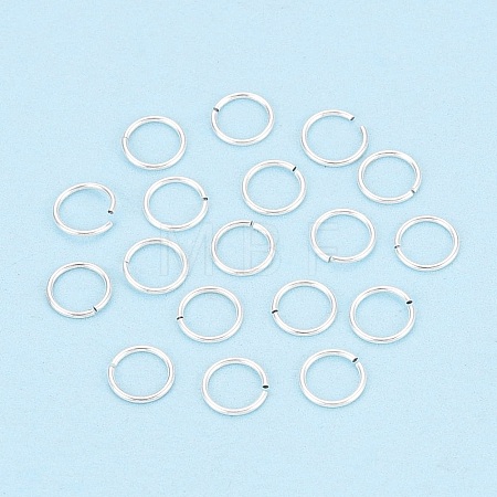 925 Sterling Silver Open Jump Rings STER-N017-30A-S-1