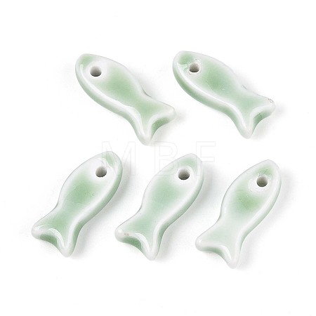 Handmade Porcelain Ceramic Beads PORC-T134-01D-1