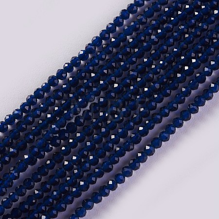 Glass Beads Strands EGLA-E057-02B-02-1