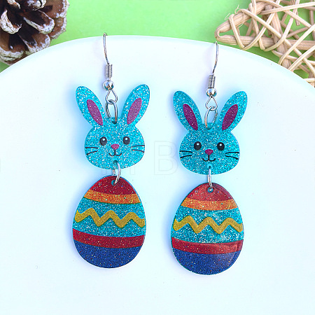 Easter Acrylic Dangle Earrings FS-WGB44D4-01-1