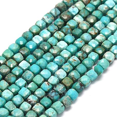 Natural HuBei Turquoise Beads Strands G-G106-G01-01-1