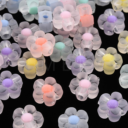 Transparent Acrylic Beads X-TACR-S152-06C-1