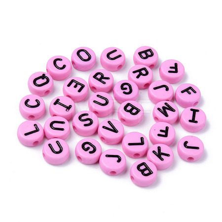 Opaque Acrylic Beads MACR-S273-50F-1