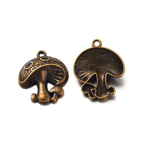Tibetan Style Alloy Pendants X-TIBEP-10995-AB-1