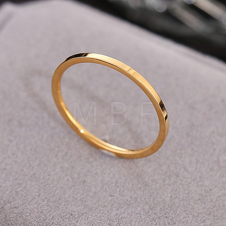 Stainless Steel Plain Band Rings FS-WG0150B-09-1