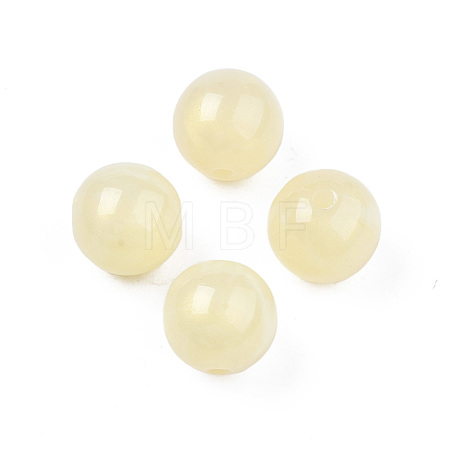Opaque Acrylic Beads MACR-N009-014A-02-1