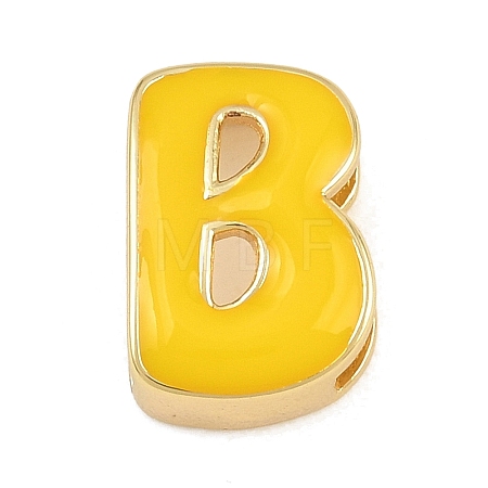 Brass Enamel Beads KK-CBA3FD6-08B-G-1