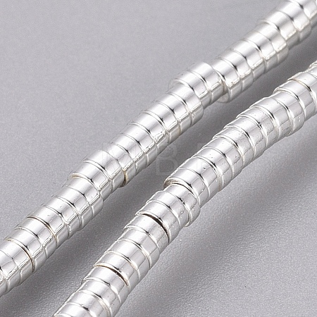 Electroplated Non-magnetic Synthetic Hematite Beads Strands G-G826-09S-2mm-1