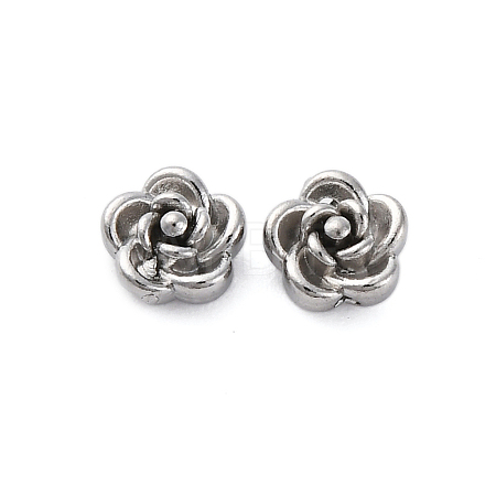 304 Stainless Steel Beads STAS-H235-06A-P-1
