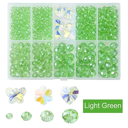 DIY Glass Beads & Charms Jewelry Making Finding Kit DIY-YW0008-98A-1