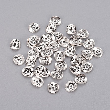 Tibetan Style Wavy Spacer Beads LS-TIBEP-A11067-AS-FF-1