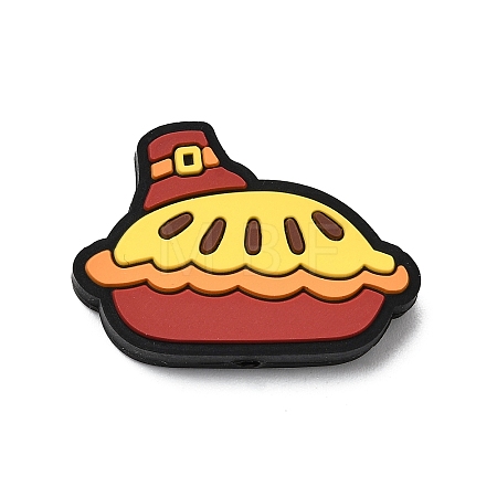 Thanksgiving Theme Silicone Beads SIL-J001-01B-1