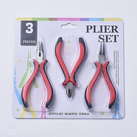 Carbon Steel Jewelry Plier Sets PT-MSMC001-M6-1