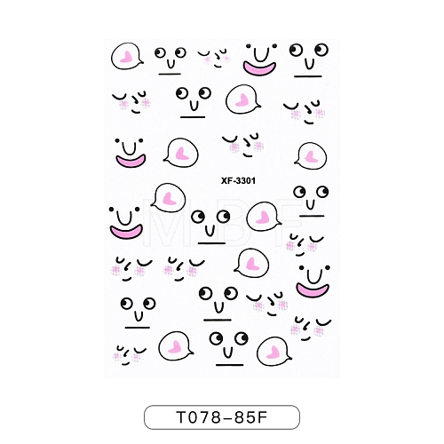 Nail Decals Stickers MRMJ-T078-85F-1