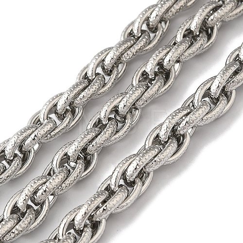 304 Stainless Steel Link Chains CHS-A012-06B-P-1
