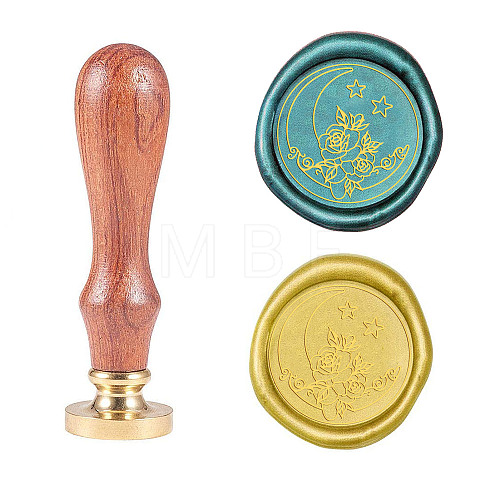 Wax Seal Stamp Set AJEW-WH0131-580-1