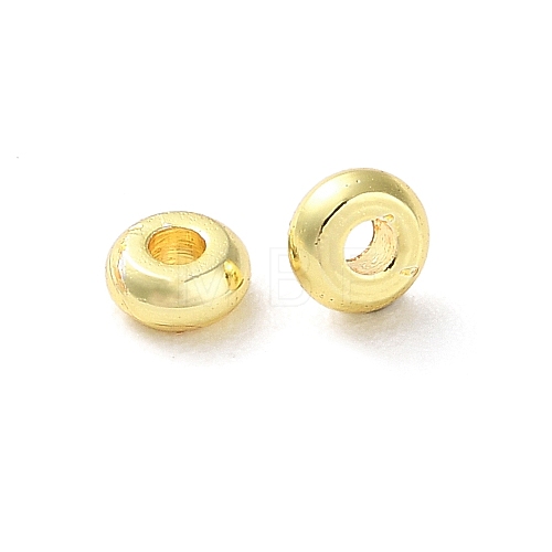 Rack Plating Brass Spacer Beads KKB-I709-02A-G-1