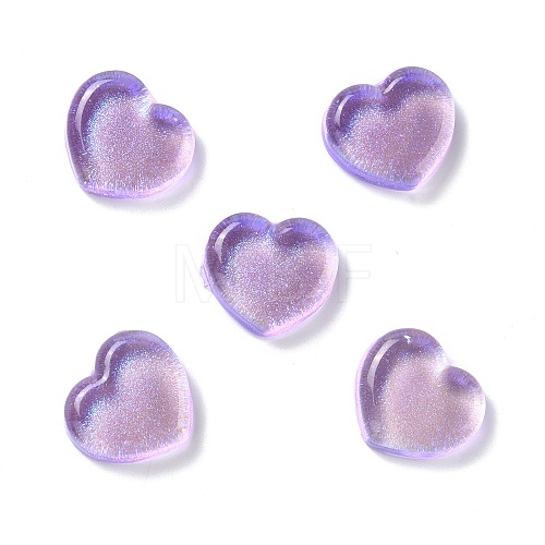 Transparent Resin Cabochons CRES-P019-04F-1