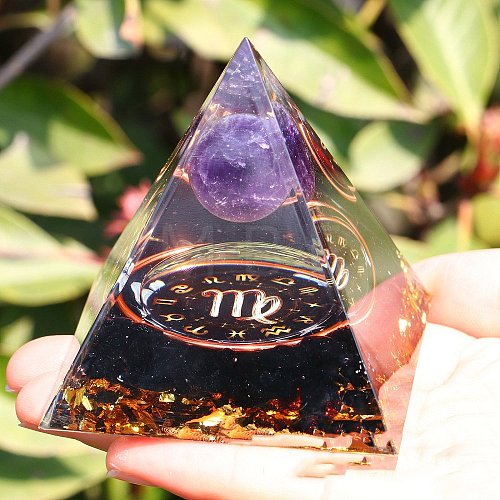 Orgonite Pyramid Resin Energy Generators PW-WG63740-06-1