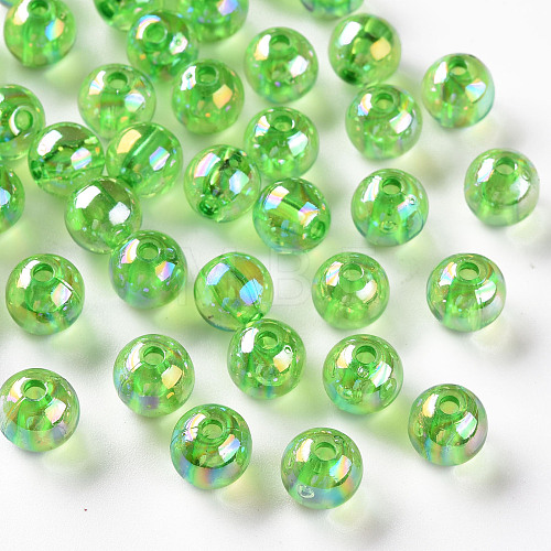 Transparent Acrylic Beads MACR-S370-B8mm-734-1