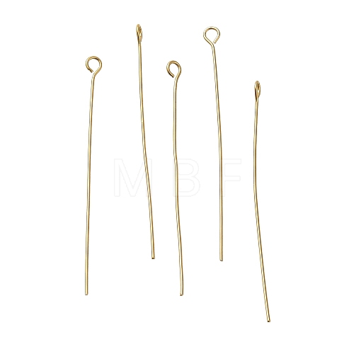 Brass Eye Pins KK-H502-02H-G-1