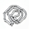 Electroplate Non-magnetic Synthetic Hematite Beads Strands X-G-T061-10A-2