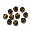 Tibetan Style Double Tiger dZi Beads G-Z020-03B-07-1